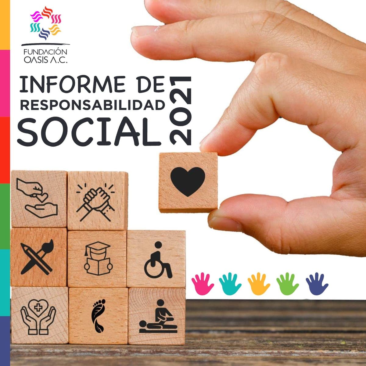 Portada de Informe de responsabilidad social 2021