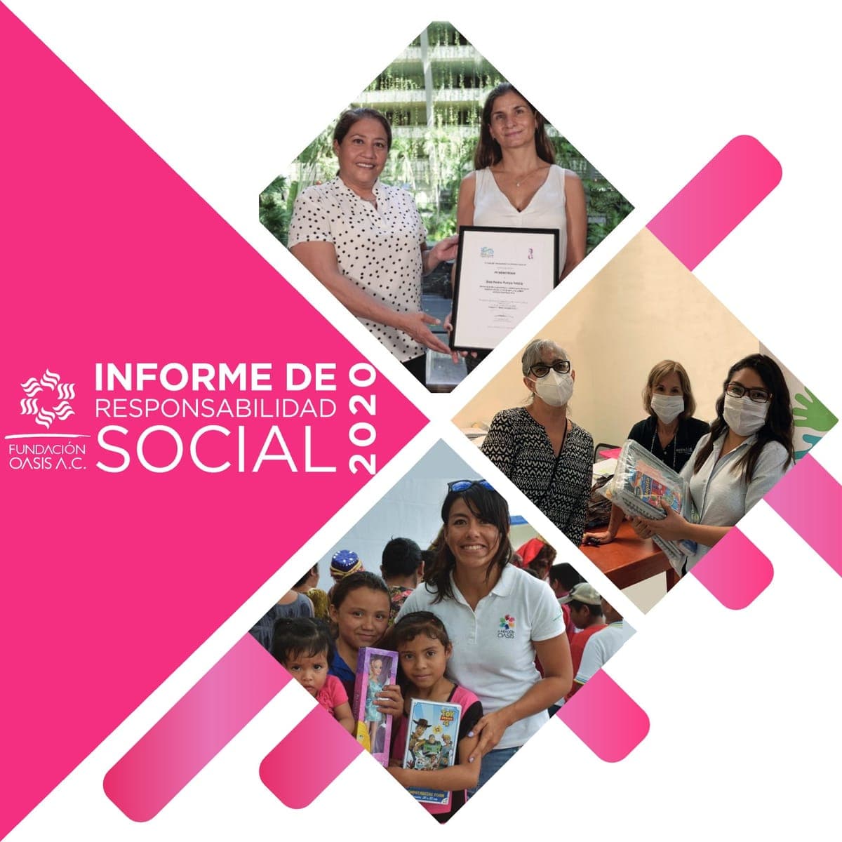 Portada de Informe de responsabilidad social 2020